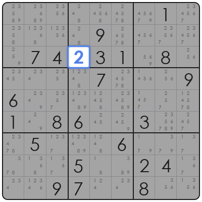 medium sudoku puzzle